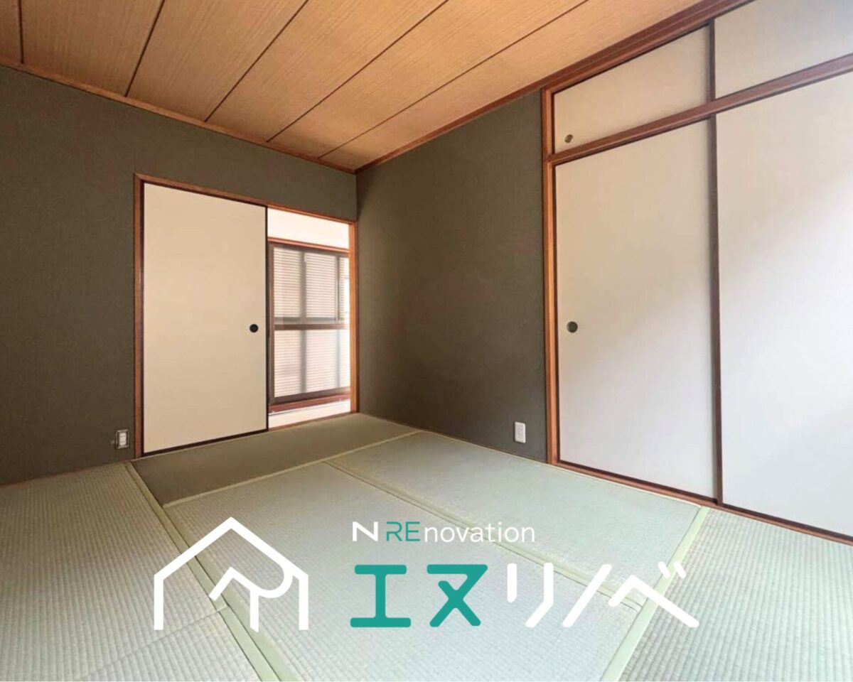 八幡市橋本糸ケ上戸建て リフォーム工事完了