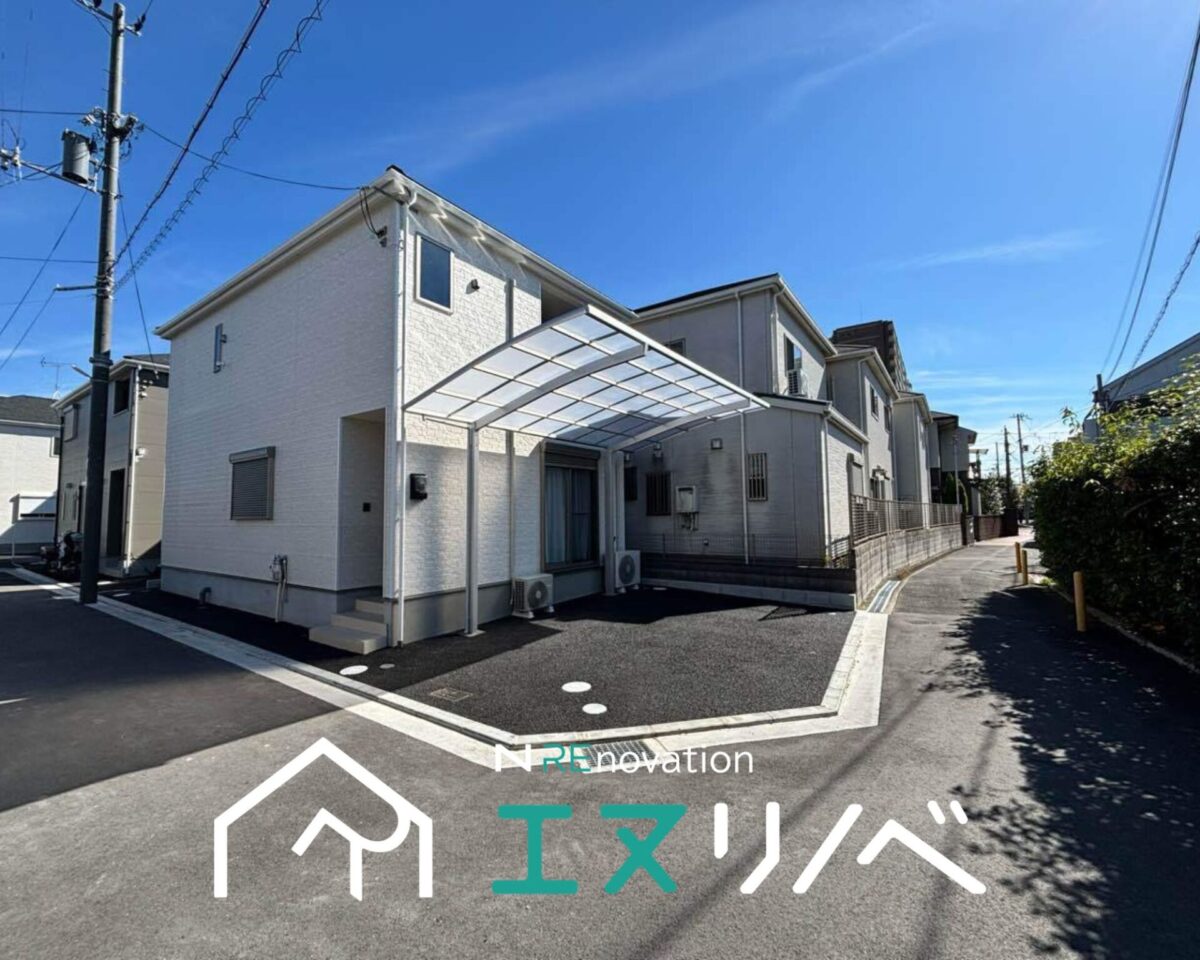 寝屋川市 木屋町戸建て 	カーポート取付工事完了