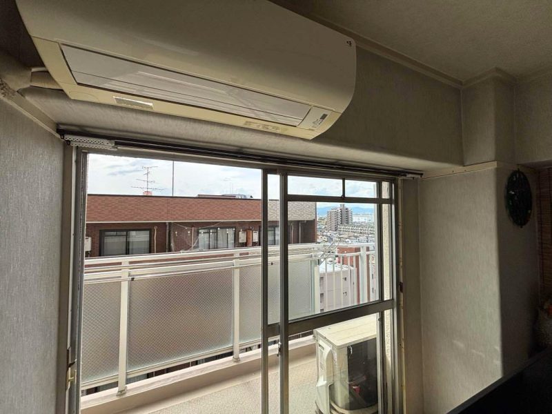 寝屋川市 香里日光ハイツ カーテンレール交換‗エヌリノベ (10)